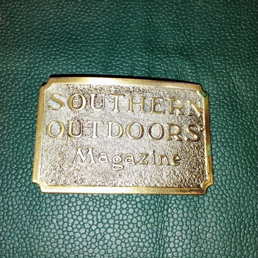 Southern Outdoors belt buckle